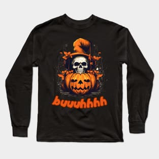 Buuhhhh-Halloween Haunt Long Sleeve T-Shirt